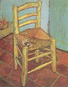 Vincent Van Gogh Vincent's Chair with His Pipe (nn04) oil painting picture wholesale
